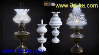 3D打印模型B.E.T.T.Y. Vintage Decor 02 Oil Lamps的图片