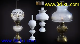 3D打印模型B.E.T.T.Y. Vintage Decor 02 Oil Lamps的图片