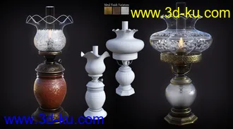 3D打印模型B.E.T.T.Y. Vintage Decor 02 Oil Lamps的图片