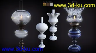 3D打印模型B.E.T.T.Y. Vintage Decor 02 Oil Lamps的图片