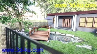 3D打印模型Backyard Pond的图片