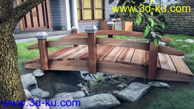 Backyard Pond模型的图片5