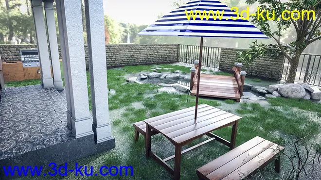 Backyard Pond模型的图片7