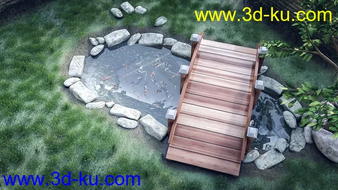 Backyard Pond模型的图片8