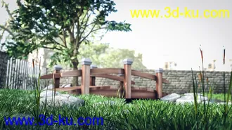 3D打印模型Backyard Pond的图片