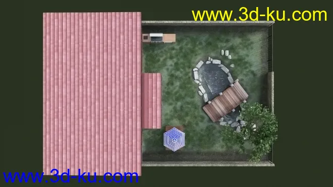 Backyard Pond模型的图片11