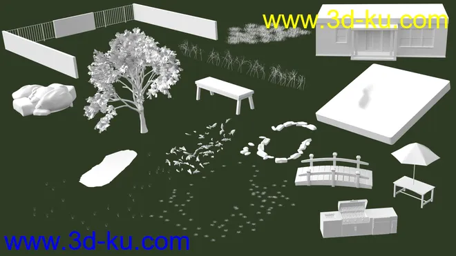 Backyard Pond模型的图片12