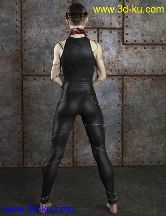 3D打印模型Barbed For Genesis 8 Female的图片