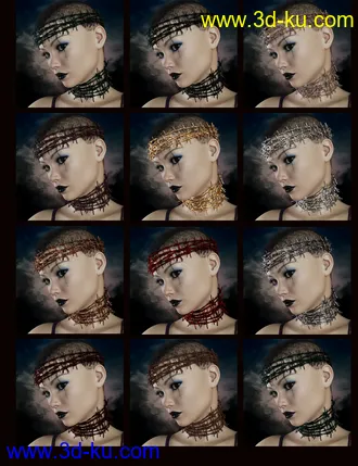 3D打印模型Barbed For Genesis 8 Female的图片