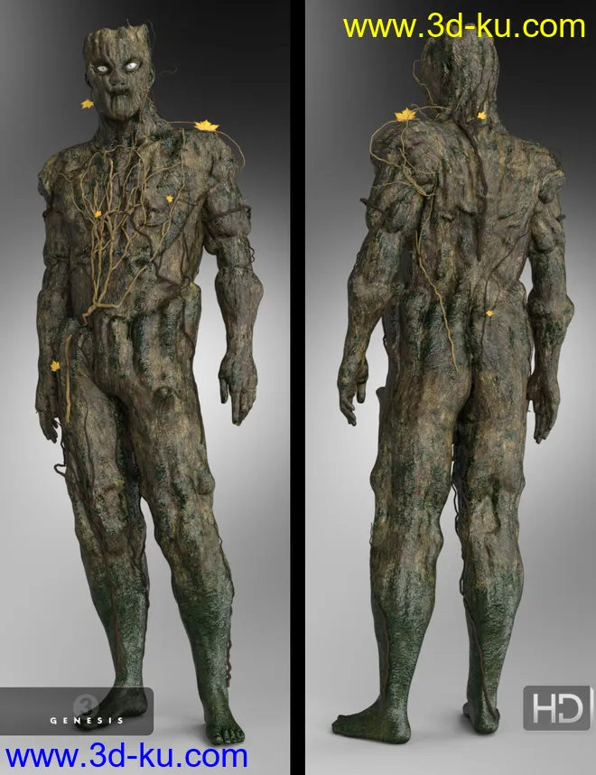 Barkley HD for Genesis 3 Male模型的图片2