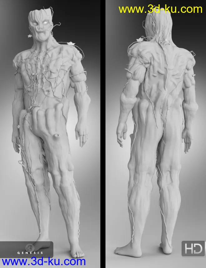 Barkley HD for Genesis 3 Male模型的图片3