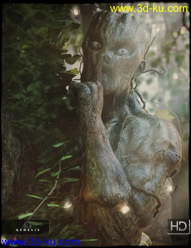 Barkley HD for Genesis 3 Male模型的图片4