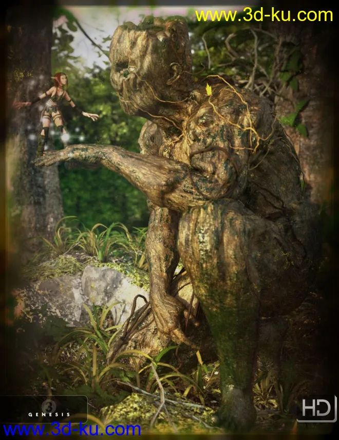 Barkley HD for Genesis 3 Male模型的图片7