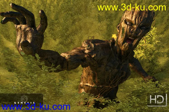 Barkley HD for Genesis 3 Male模型的图片8