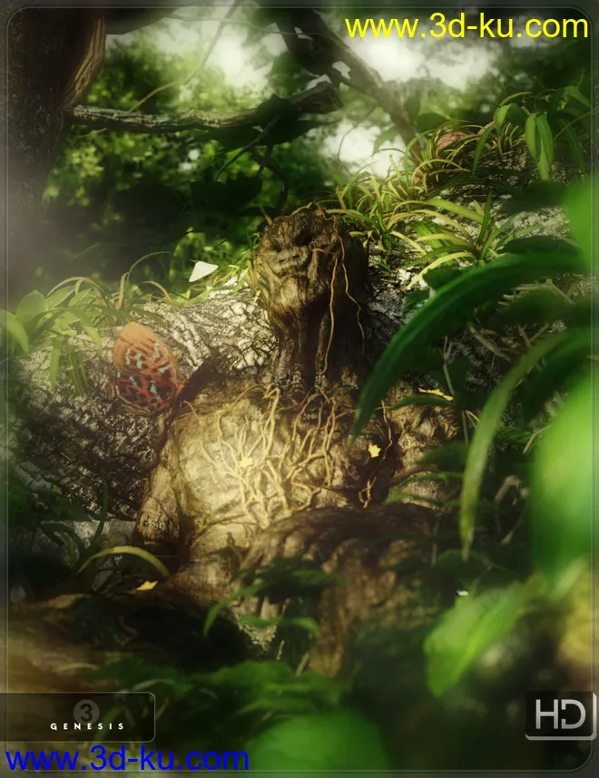 Barkley HD for Genesis 3 Male模型的图片9