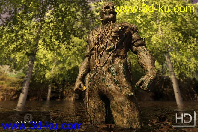 Barkley HD for Genesis 3 Male模型的图片10