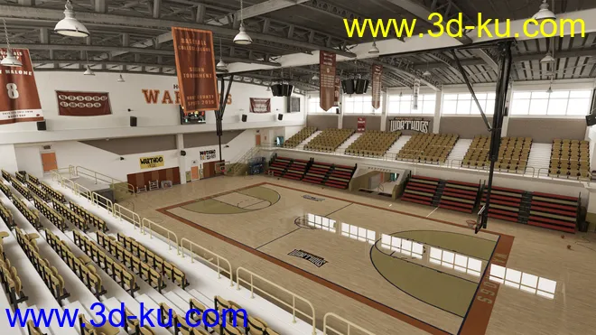 Basketball Gym模型的图片2