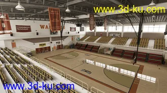 3D打印模型Basketball Gym的图片