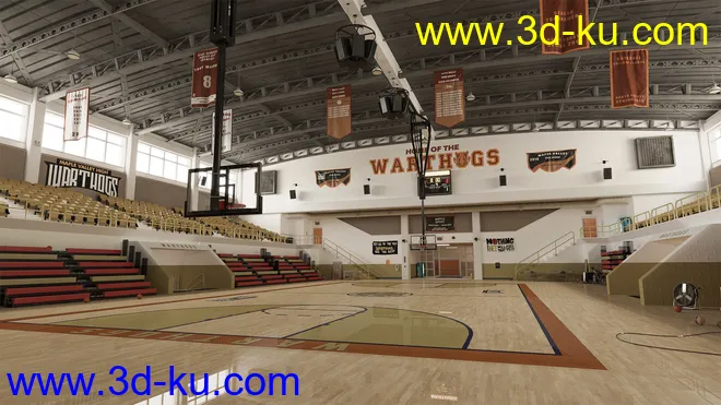 Basketball Gym模型的图片3