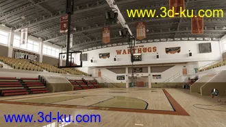 3D打印模型Basketball Gym的图片