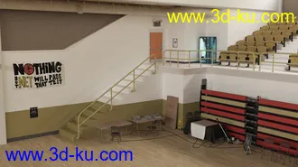 3D打印模型Basketball Gym的图片