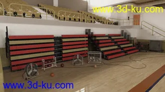 3D打印模型Basketball Gym的图片