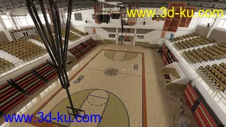 3D打印模型Basketball Gym的图片