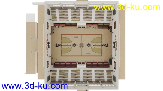 Basketball Gym模型的图片13