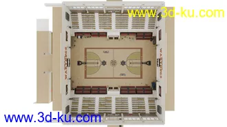3D打印模型Basketball Gym的图片