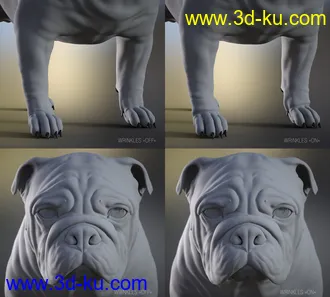 3D打印模型Baxter the English Bulldog for Dog 8的图片