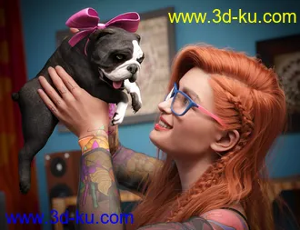 3D打印模型Baxter the English Bulldog for Dog 8的图片