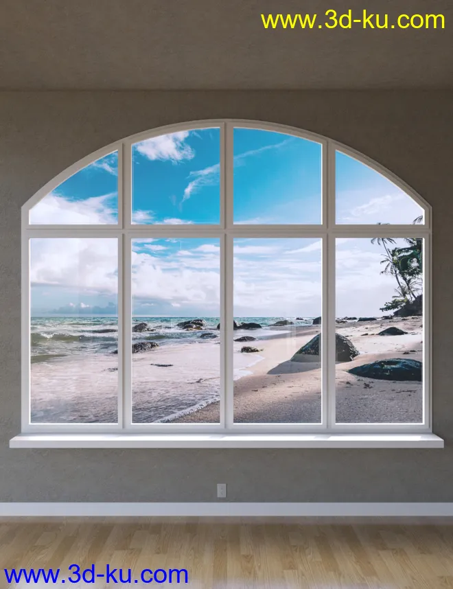 BeachScapes Backdrops Volume 1模型的图片1