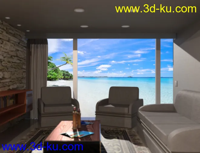 BeachScapes Backdrops Volume 1模型的图片2