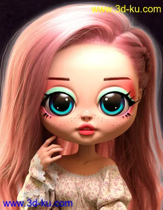 3D打印模型Bebe High for Genesis 8 Female的图片