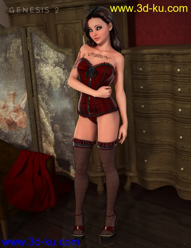 Bedroom Dreams Textures模型的图片5