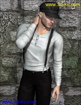 3D打印模型Before and After Work for Working Man的图片
