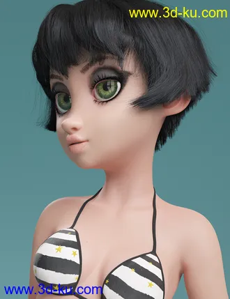 3D打印模型Bette for Genesis 8 Female的图片