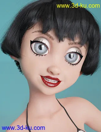 3D打印模型Bette for Genesis 8 Female的图片