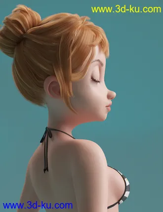 3D打印模型Bette for Genesis 8 Female的图片