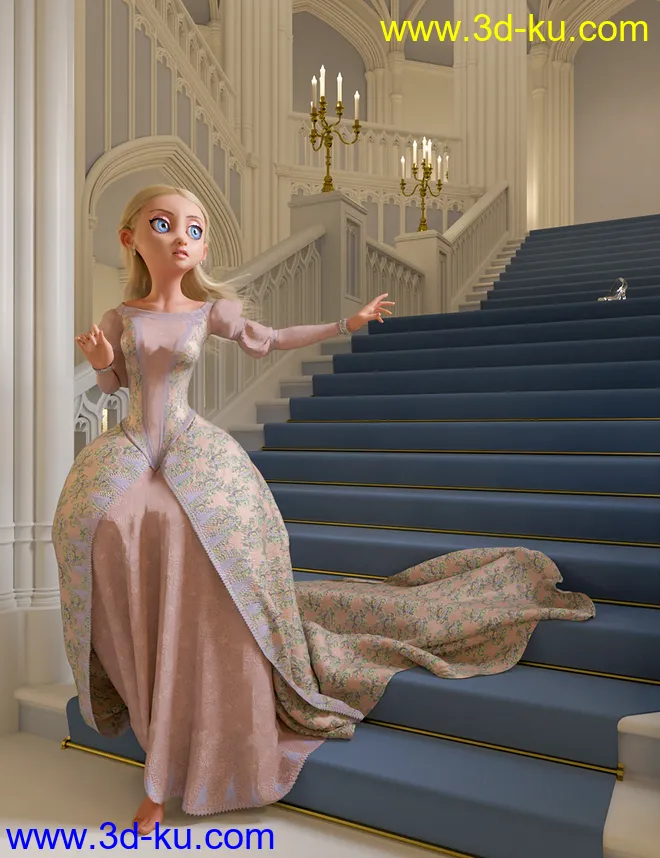 Bette for Genesis 8 Female模型的图片9