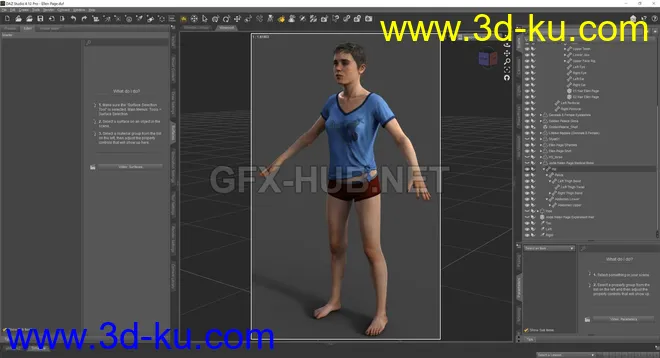 Beyond - Two Souls in Daz Jodie Holmes for G8F模型的图片1