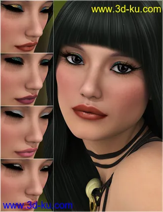 3D打印模型Bijou for Genesis 2 Female(s)的图片
