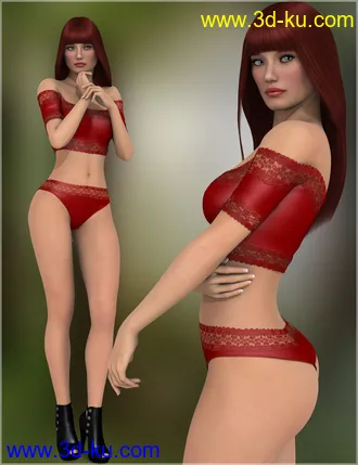 3D打印模型Bijou for Genesis 2 Female(s)的图片
