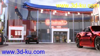 3D打印模型Bituka3d Gas Station的图片