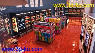 3D打印模型Bituka3d Gas Station的图片