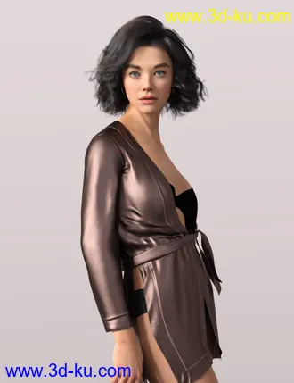 3D打印模型Blue HD for Genesis 8 Female的图片