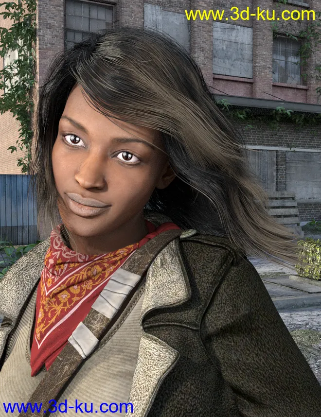 Bob Hair - Rachel for Genesis 2 Female(s)模型的图片1