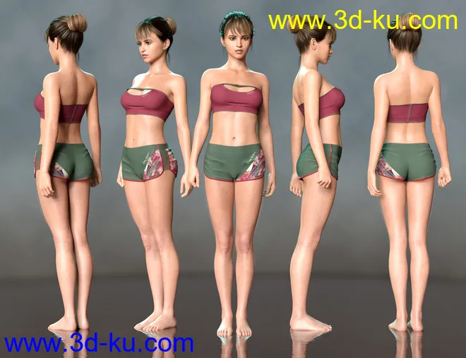 Bodhi HD for Genesis 8 Female模型的图片4