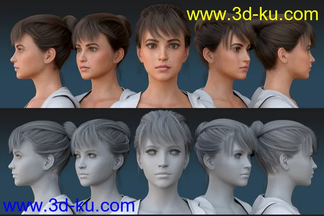 Bodhi HD for Genesis 8 Female模型的图片14