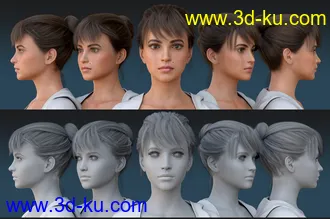 3D打印模型Bodhi HD for Genesis 8 Female的图片
